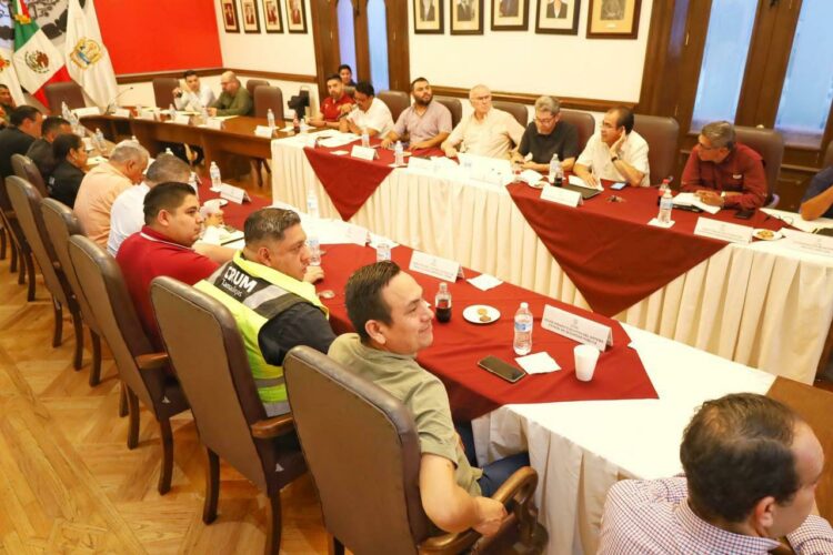 Mesa de Seguridad Municipal recibe a integrantes de las plataformas Uber y Didi