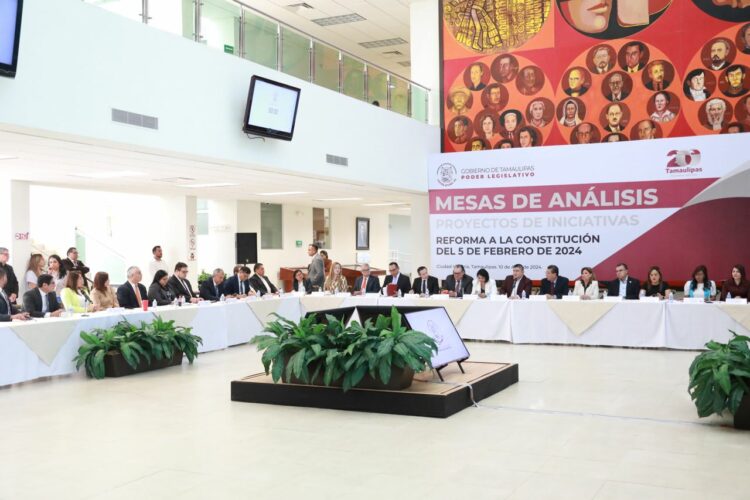 Concluye Congreso de Tamaulipas  análisis de las 20 reformas Constitucionales