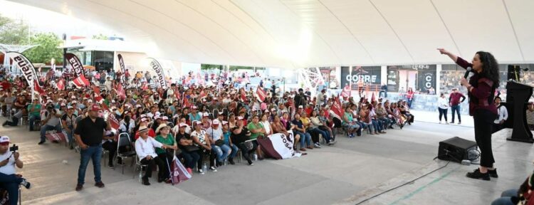 Estructura de Morena da su respaldo incondicional a Olga Sosa en Ciudad Victoria