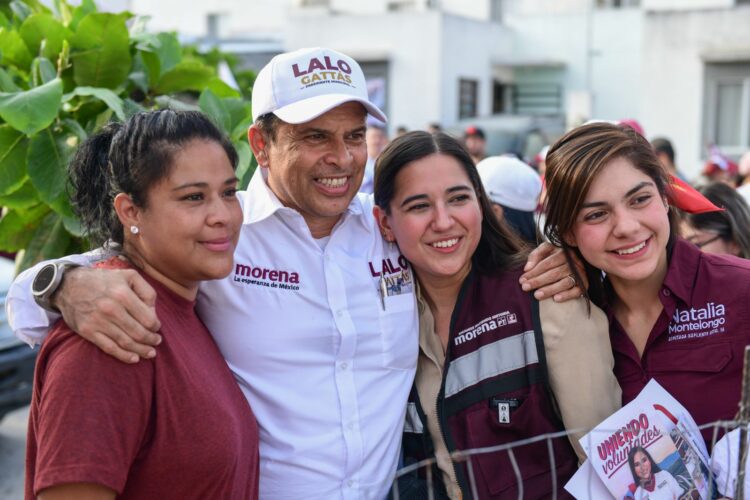 En la Marte R. Gómez refrendan voto de confianza a Lalo y Morena.
