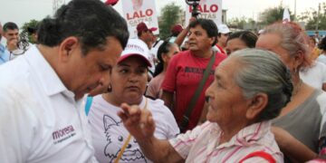 Va Lalo Gattás con paso firme a la reelección.