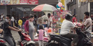 Apagones afectan a comerciantes en el centro de Matamoros