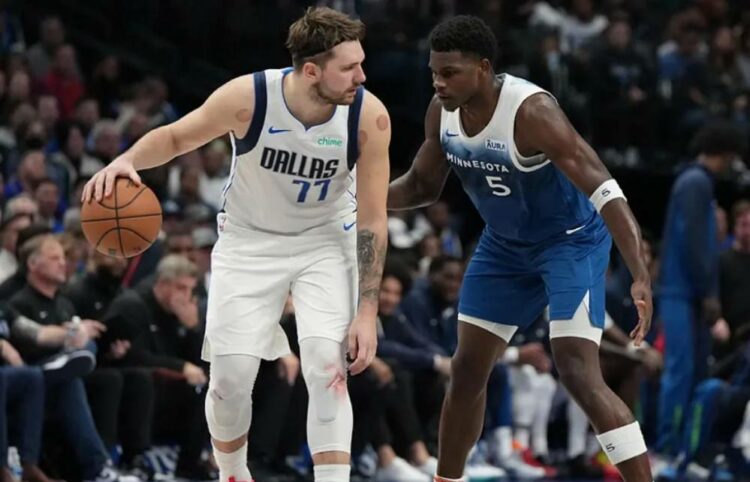 Dallas Mavericks derrota a Timberwolves