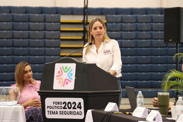 Propone Ale Cárdenas Pacto Estatal por la Seguridad de la Mujer