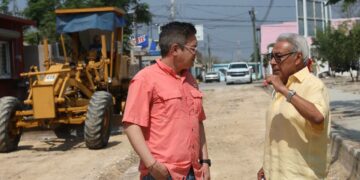 Supervisan buen curso y calidad de obras en Victoria.