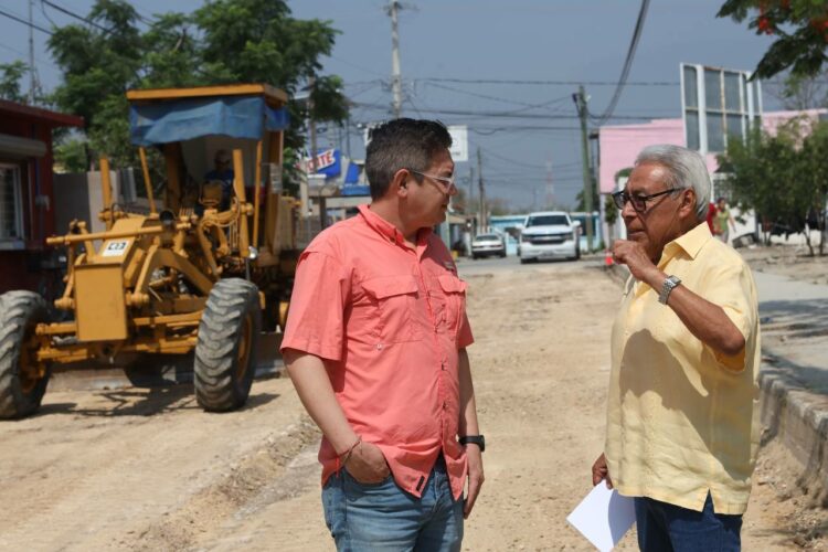 Supervisan buen curso y calidad de obras en Victoria.