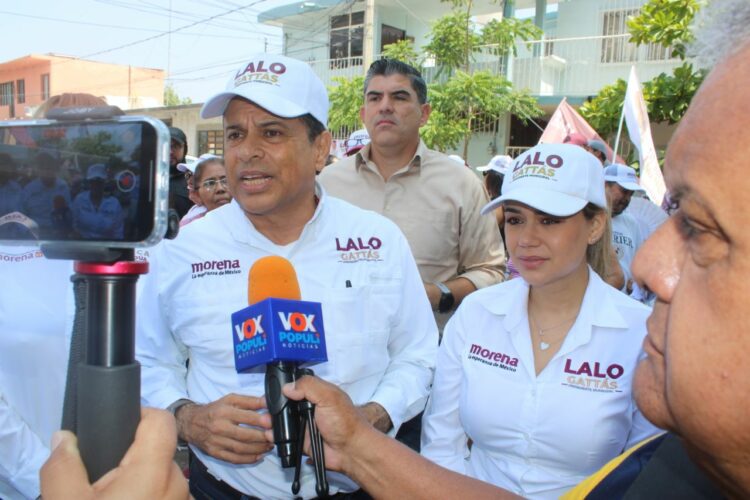 Cerrará campaña Lalo Gattás junto al pueblo de Victoria.
