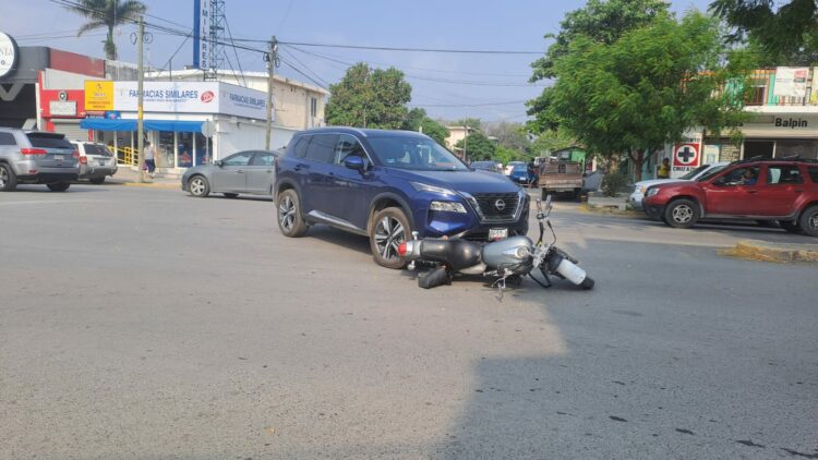 Atropellan a motociclista en el 16 Zacatecas
