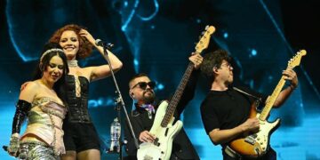 Abarrota Belanova escenario en Tecate Emblema