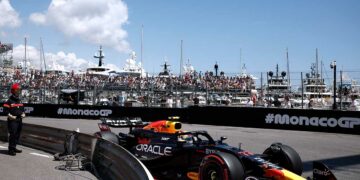 ‘Checo’ Pérez en aprietos, eliminado en la Q1 del GP de Mónaco