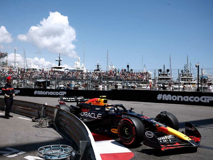 ‘Checo’ Pérez en aprietos, eliminado en la Q1 del GP de Mónaco