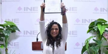 Recibió Olga Sosa Ruíz constancia de senadora electa por Tamaulipas