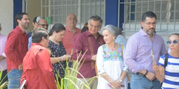 Américo Villarreal votando elecciones 2024