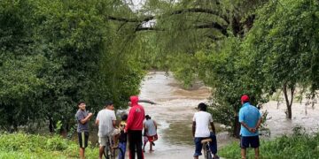 Se llenan los ríos en Tamaulipas