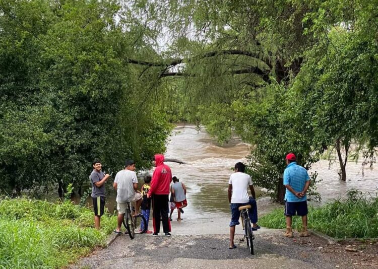 Se llenan los ríos en Tamaulipas