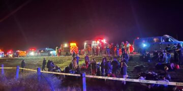 Accidente carretero en Tamaulipas deja dos fallecidos y 42 heridos leves