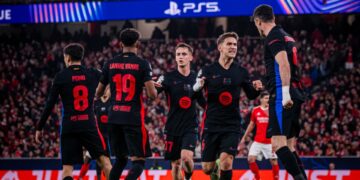 Barcelona remonta ante el Benfica en Champions League