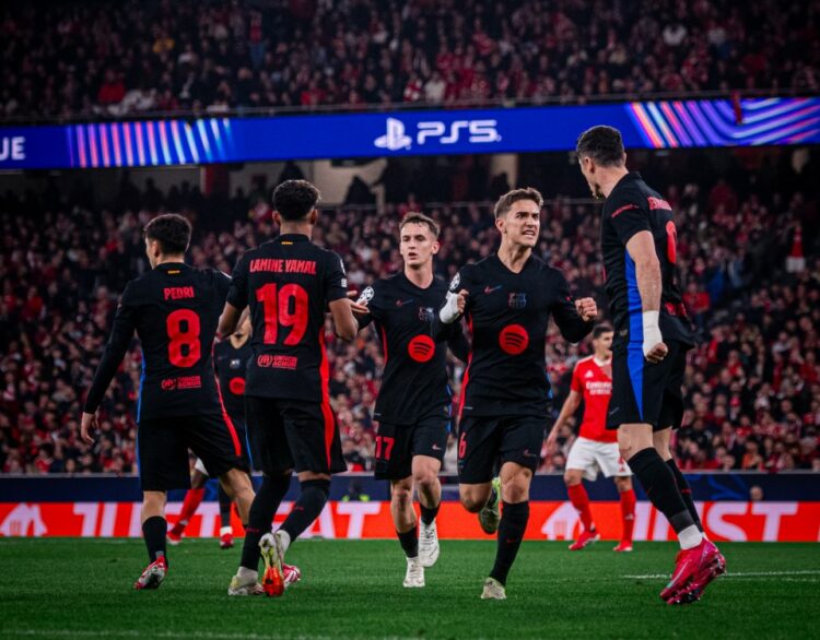 Barcelona remonta ante el Benfica en Champions League