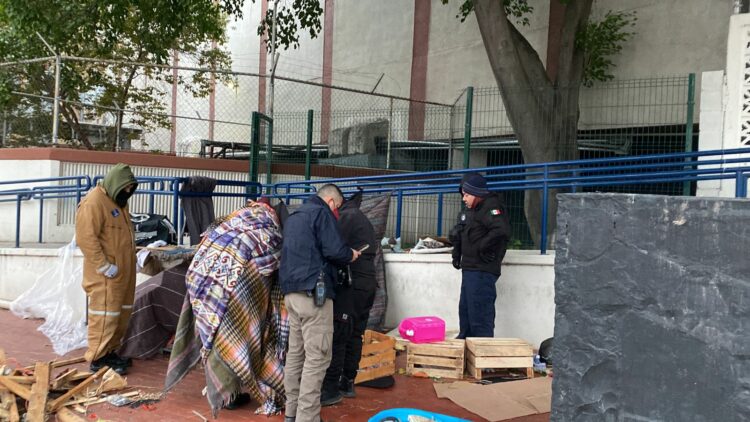 Personas en Situación de calle rechazan traslado a Albergue durante bajas temperaturas