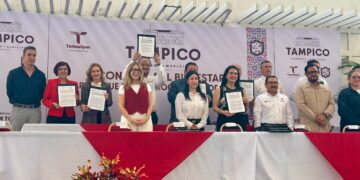 Firma Universidad Tecnológica del Mar de Tamaulipas Bicentenario convenio “Economía del Bienestar” con el Gobierno de Tampico