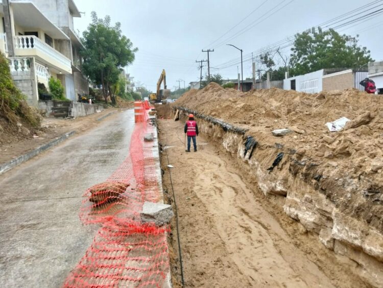 Rehabilitan la red de agua potable en el municipio de Ciudad Madero