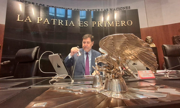 Noroña adelanta medidas fuertes para defender la soberanía nacional