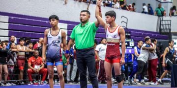 Selección de luchas asociadas de Tamaulipas brilla en el Macro Regional