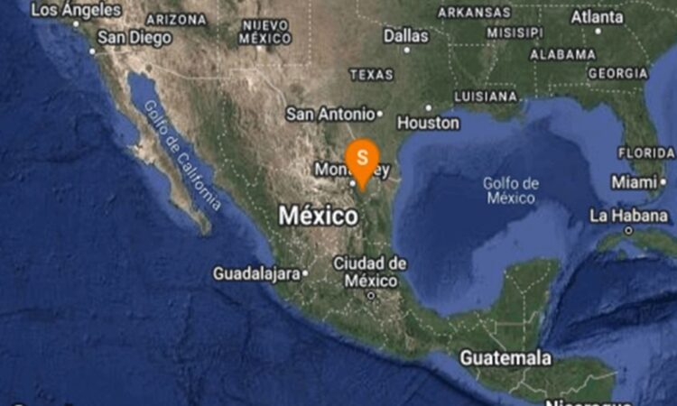 Se registra sismo magnitud 4.5 en Montemorelos, Nuevo León