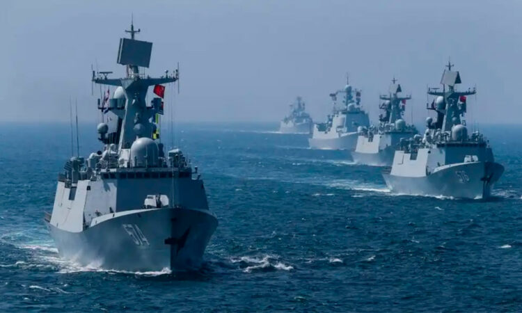 China y Rusia alistan maniobras navales en el Pacífico