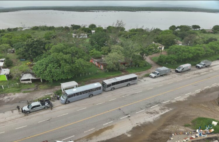 SEMAR auxilia a 72 personas tras paso de “Barry” en Tamaulipas
