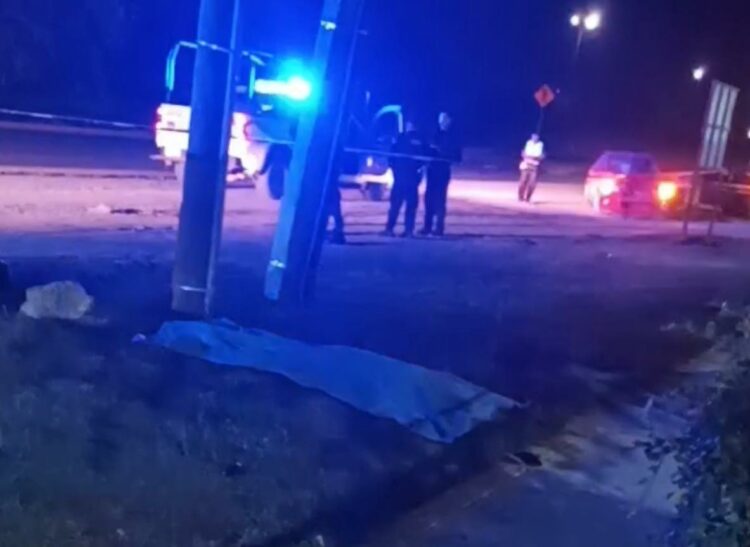 Muere motociclista tras ser chocado por alcance en libramiento Naciones Unidas