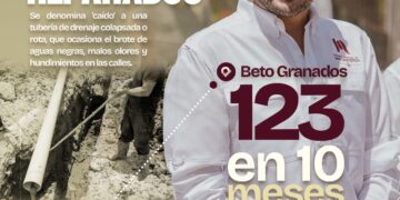 Beto Granados; trabaja, cumple y supera expectativas