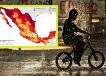 Onda de calor y lluvias intensas impactan a México este 5 de agosto
