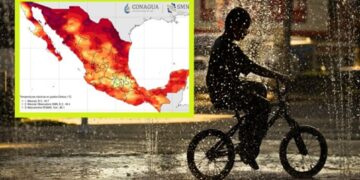 Onda de calor y lluvias intensas impactan a México este 5 de agosto