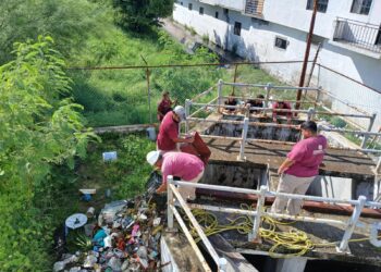 COMAPA Sur refuerza labores de limpieza en cárcamos pluviales para beneficio de la ciudadanía