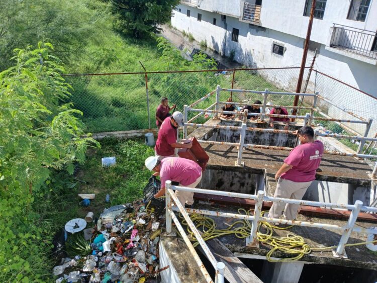 COMAPA Sur refuerza labores de limpieza en cárcamos pluviales para beneficio de la ciudadanía