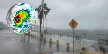 Lorena, lluvias en México