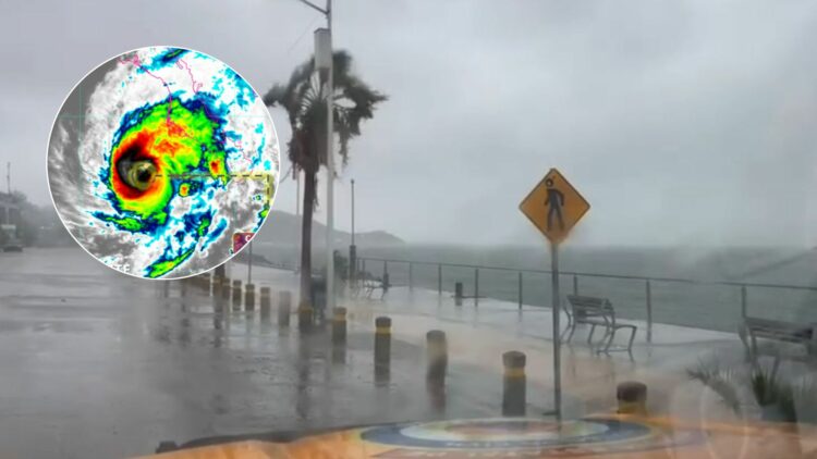 Lorena, lluvias en México