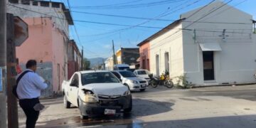 Se registra choque en cadena en el 10 bravo