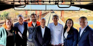 Con sede de ANAM, 2º puente ferroviario y tren de pasajeros, Nuevo Laredo se consolida como capital aduanera.