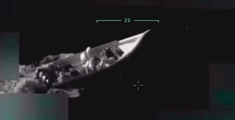 Barco con droga procedente de Venezuela fue destruido por EE. UU.