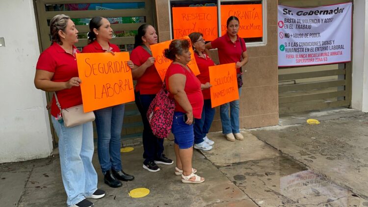 Maestras del Kínder ABC toman plantel en Victoria; suspenden clases y «servicio mixto» este lunes.