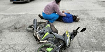 Registran 6 accidentes de moto diarios en Victoria; reportan un fallecido por semana.