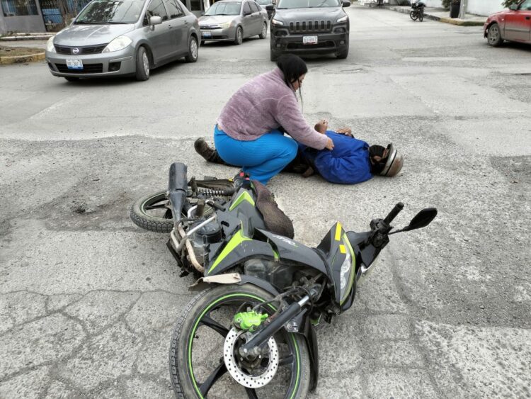 Registran 6 accidentes de moto diarios en Victoria; reportan un fallecido por semana.