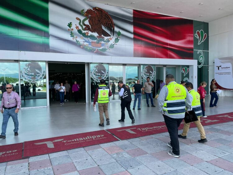 Participan más de 77 Mil Personas en Simulacro Nacional 2025 en Tamaulipas