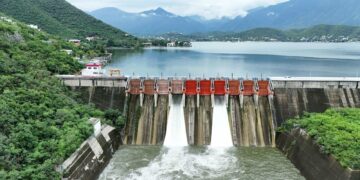 Conagua libera agua de la presa La Boca y la envía a Tamaulipas pese a saturación de la Marte R. Gómez