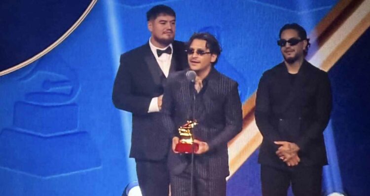 Christian Nodal se llevó Grammy 2025