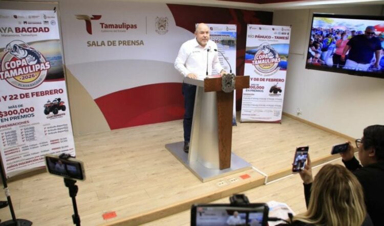 Tamaulipas presenta el programa institucional «Grandes Eventos de Pesca Deportiva 2026»