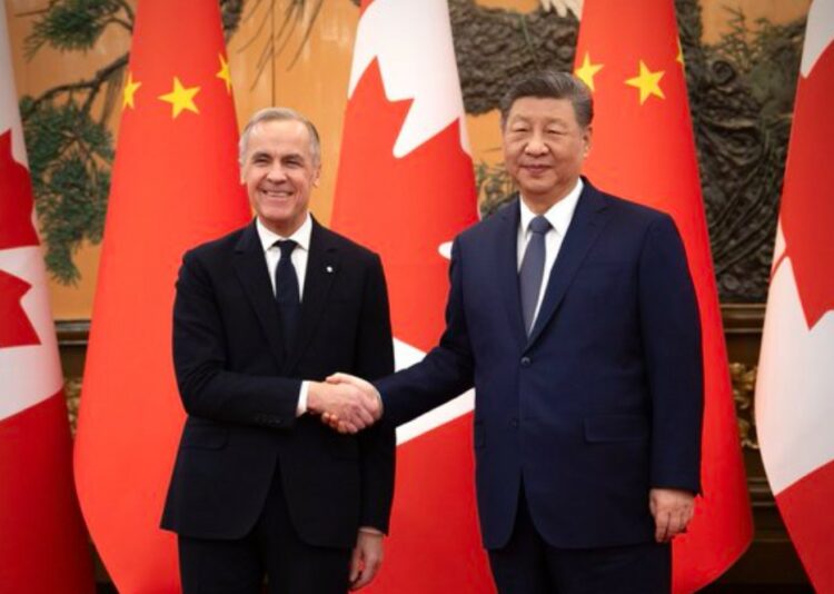 China y Canadá firman acuerdo estratégico para reducir aranceles a vehículos eléctricos y canola