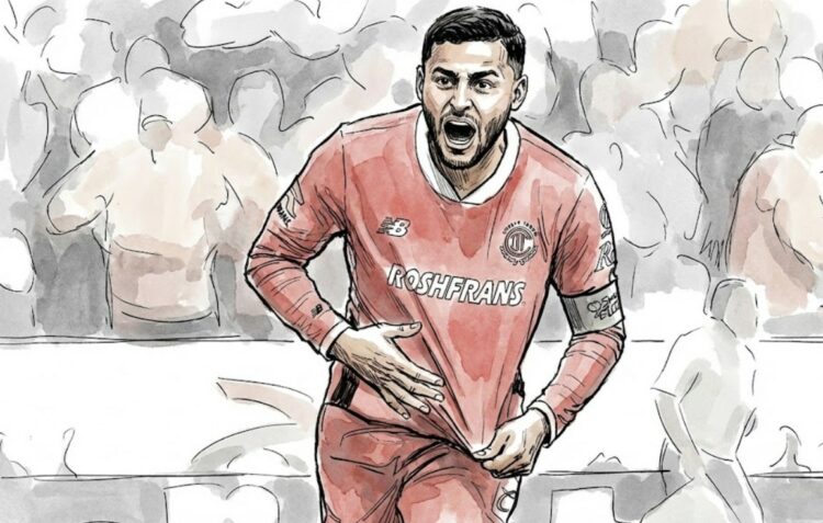 Alexis Vega se somete a cirugía de rodilla y será baja de cuatro a seis semanas con Toluca